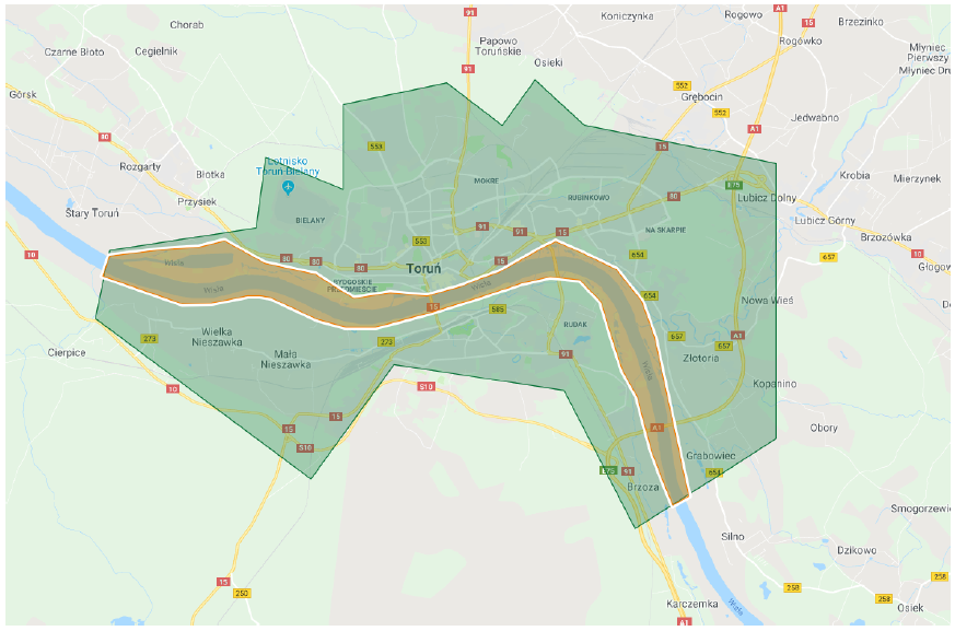 Strefa Użytkowania Torvelo_Załacznik nr 3 do Regulaminu Strefa Użytkowania Torvelo_Załacznik nr 3 do Regulaminu